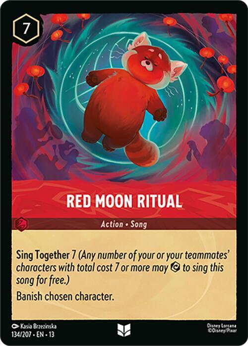Red Moon Ritual (Cold Foil) (Attack of the Vine!)(13-134/204)(UN)