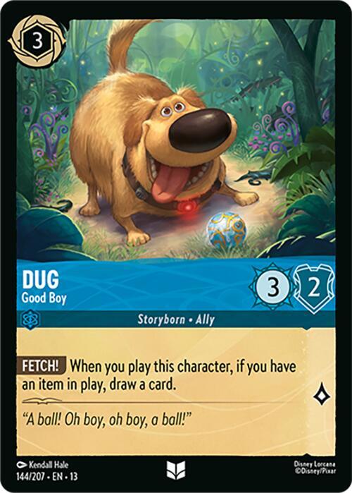 Dug - Good Boy (Cold Foil) (Attack of the Vine!)(13-144/204)(UN)
