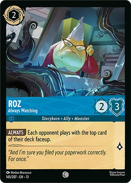 Roz - Always Watching (Attack of the Vine!)(13-145/204)(C)