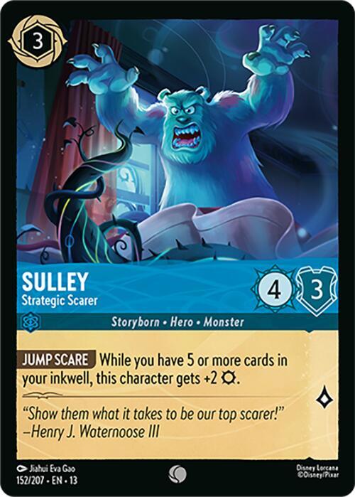 Sulley - Strategic Scarer (Cold Foil) (Attack of the Vine!)(13-152/204)(C)