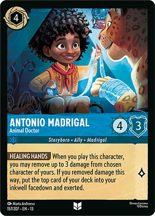 Antonio Madrigal - Animal Doctor (Attack of the Vine!)(13-157/204)(UN)