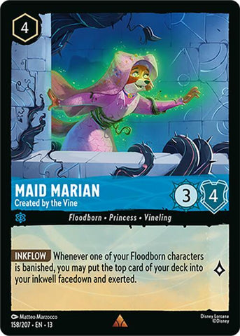 Maid Marian - Created by the Vine (Attack of the Vine!)(13-158/204)(R)