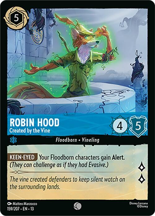 Robin Hood - Created by the Vine (Attack of the Vine!)(13-159/204)(C)