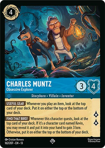 Charles Muntz - Obsessive Explorer (Attack of the Vine!)(13-162/204)(SR)