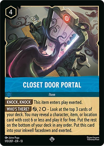 Closet Door Portal (Attack of the Vine!)(13-170/204)(SR)