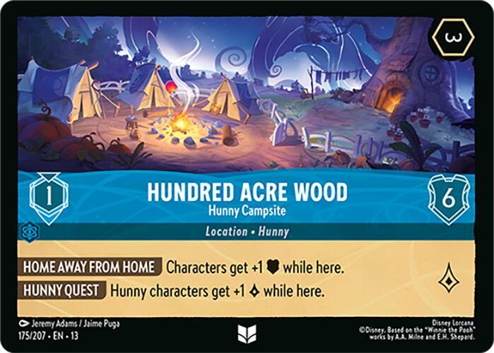 Hundred Acre Wood - Hunny Campsite (Attack of the Vine!)(13-175/204)(UN)