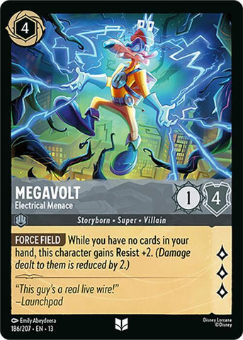 Megavolt - Electrical Menace (Cold Foil) (Attack of the Vine!)(13-186/204)(UN)