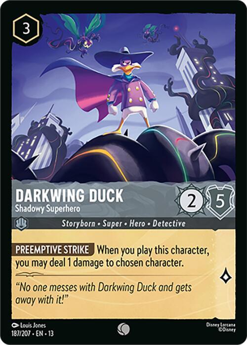 Darkwing Duck - Shadowy Superhero (Attack of the Vine!)(13-187/204)(C)