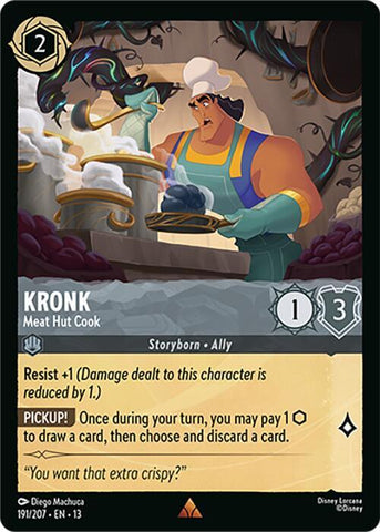 Kronk - Meat Hut Cook (Cold Foil) (Attack of the Vine!)(13-191/204)(R)