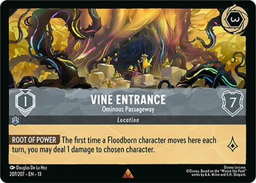 Vine Entrance - Ominous Passageway (Attack of the Vine!)(13-207/204)(R)