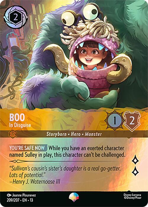 Boo - In Disguise (Epic) (Holofoil) (Attack of the Vine!)(13-209/204)(EP)