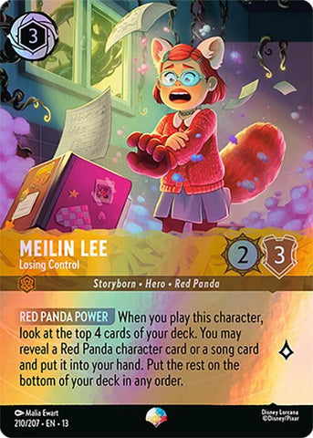 Meilin Lee - Losing Control (Epic) (Holofoil) (Attack of the Vine!)(13-210/204)(EP)