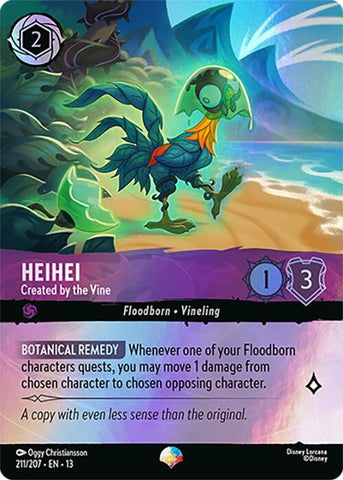 Heihei - Created by the Vine (Epic) (Holofoil) (Attack of the Vine!)(13-211/204)(EP)