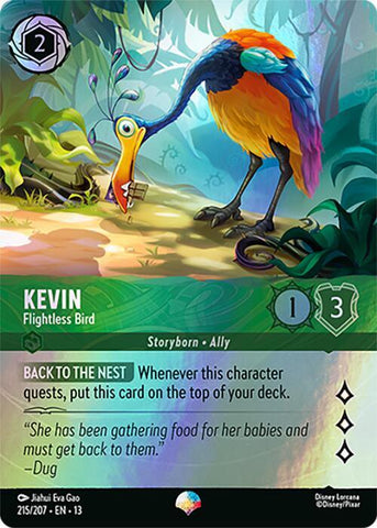 Kevin - Flightless Bird (Epic) (Holofoil) (Attack of the Vine!)(13-215/204)(EP)