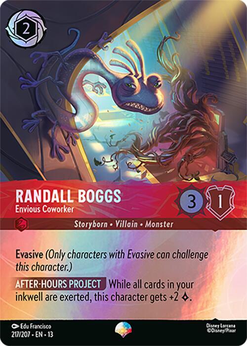 Randall Boggs - Envious Coworker (Epic) (Holofoil) (Attack of the Vine!)(13-217/204)(EP)