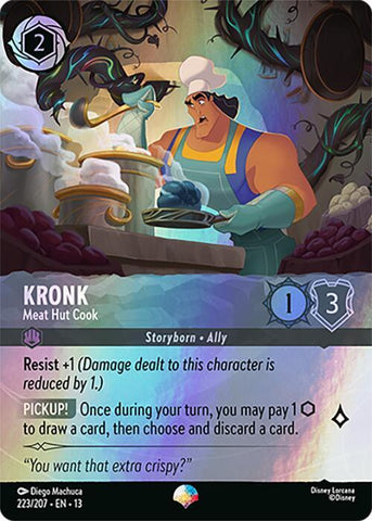 Kronk - Meat Hut Cook (Epic) (Holofoil) (Attack of the Vine!)(13-223/204)(EP)