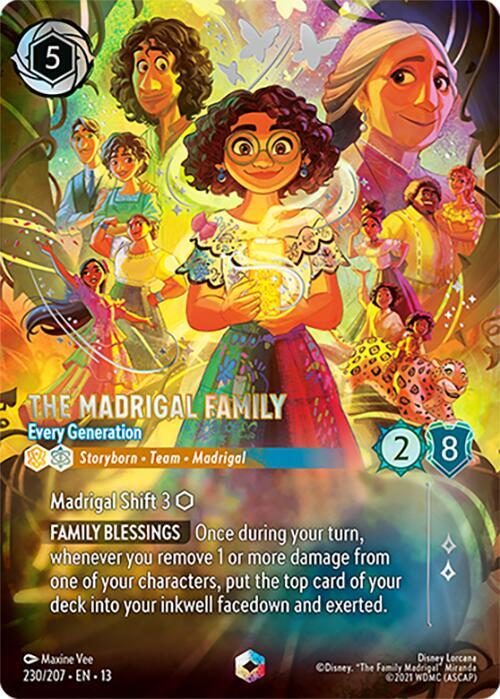 The Madrigal Family - Every Generation (Enchanted) (Holofoil) (Attack of the Vine!)(13-230/204)(EN)