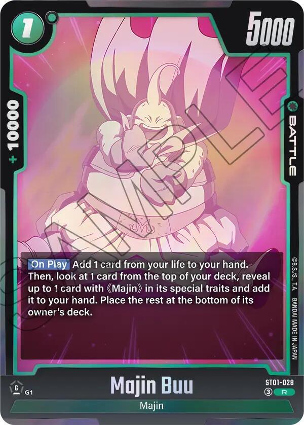 Majin Buu [Foil] (ST01-028)(R)