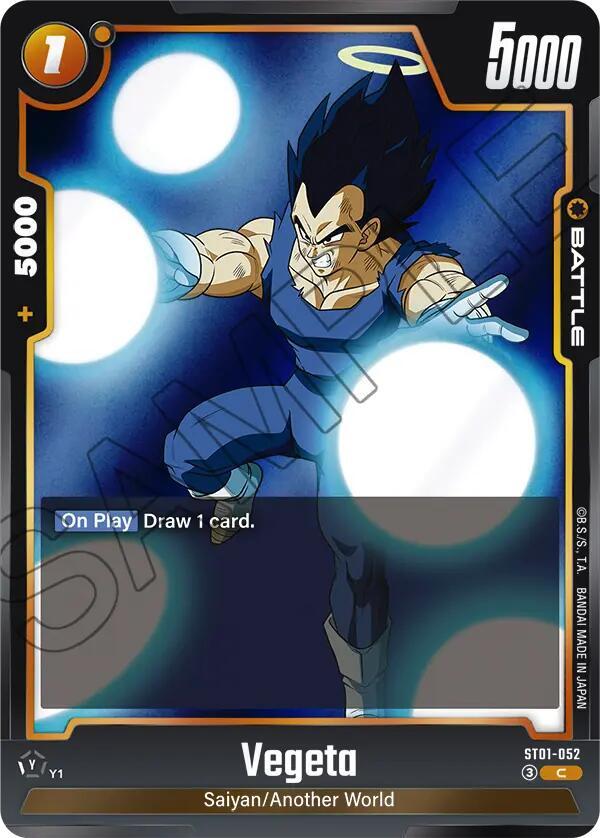 Vegeta [052] [Foil] (ST01-052)(C)