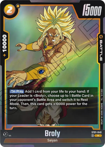 Broly [049] [Foil] (ST01-049)(R)