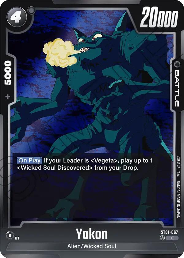Yakon [Foil] (ST01-067)(C)