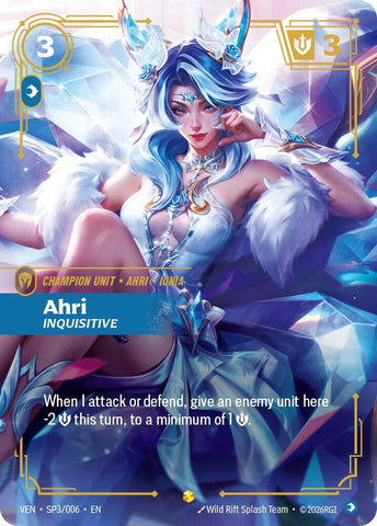 Ahri, Inquisitive (Foil) (Vendetta)(VEN-SP3/006)(E)