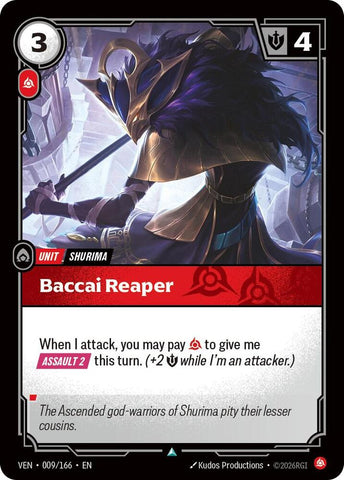 Baccai Reaper (Vendetta)(VEN-009/166)(U)