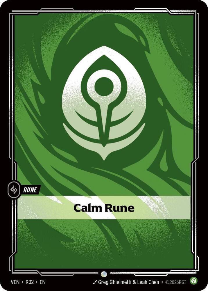 Calm Rune (Vendetta)(VEN-R02)(C)