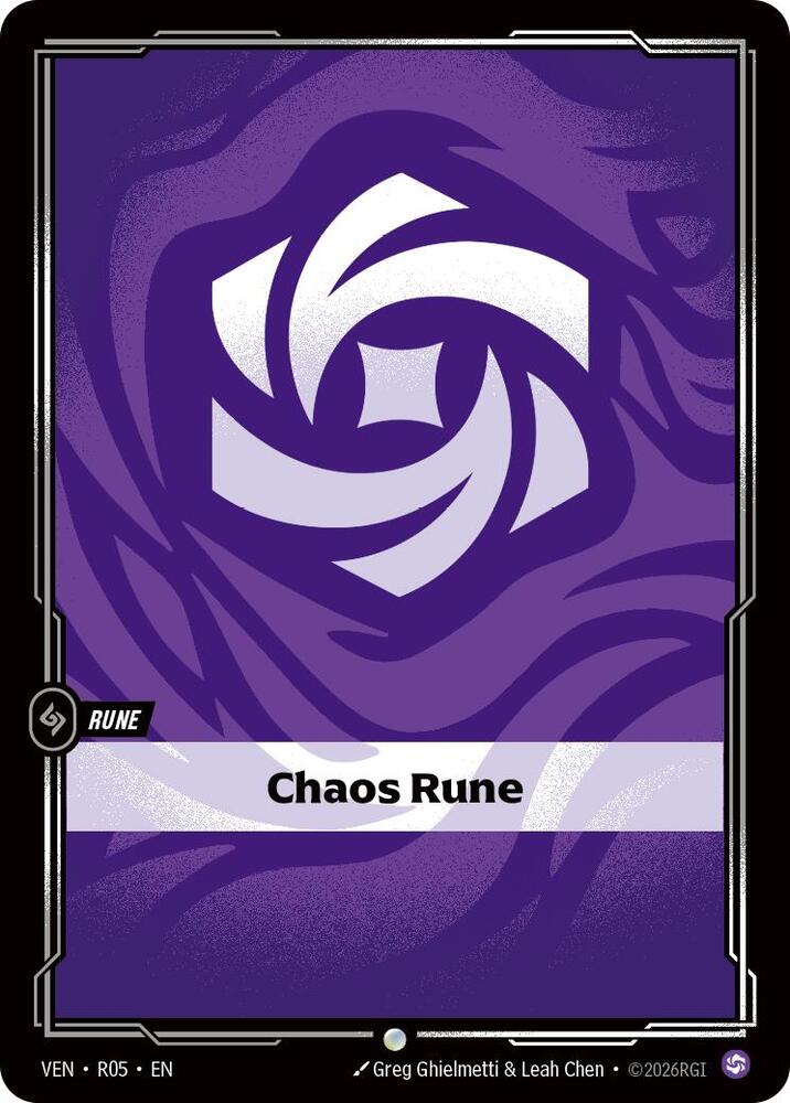 Chaos Rune (Vendetta)(VEN-R05)(C)
