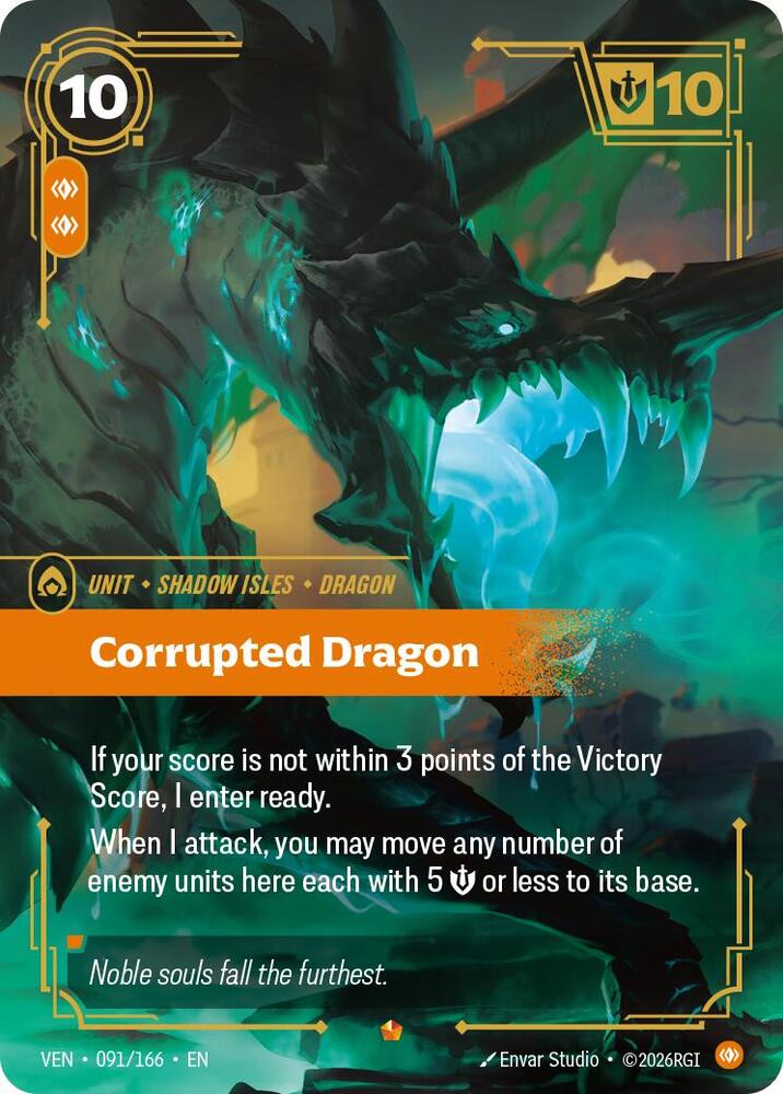 Corrupted Dragon (Foil) (Vendetta)(VEN-091/166)(E)