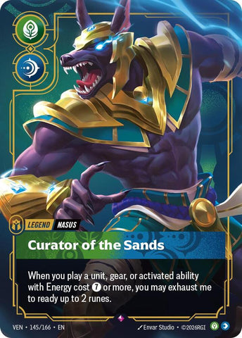 Nasus - Curator of the Sands (Foil) (Vendetta)(VEN-145/166)(R)