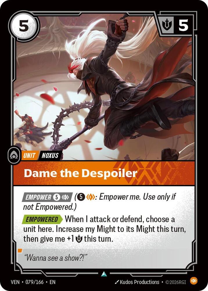 Dame the Despoiler (Vendetta)(VEN-079/166)(U)