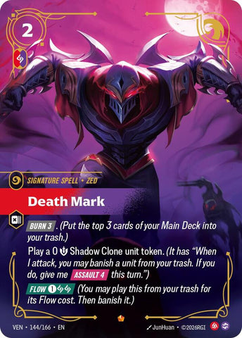 Death Mark (Foil) (Vendetta)(VEN-144/166)(E)