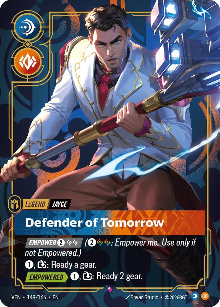 Jayce - Defender of Tomorrow (Foil) (Vendetta)(VEN-149/166)(R)