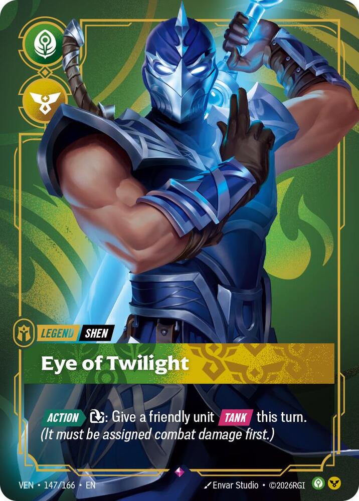 Shen - Eye of Twilight (Foil) (Vendetta)(VEN-147/166)(R)