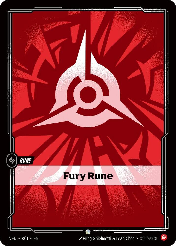 Fury Rune (Vendetta)(VEN-R01)(C)