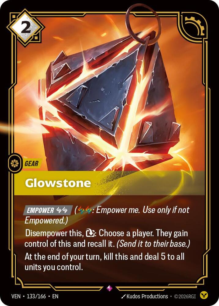 Glowstone (Foil) (Vendetta)(VEN-133/166)(R)
