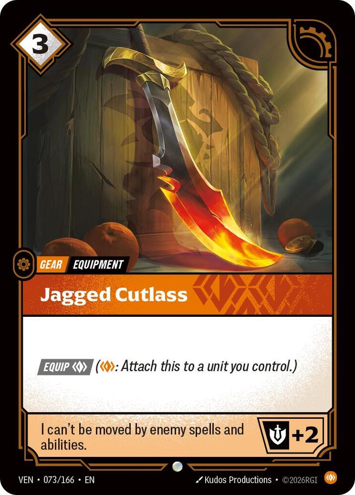Jagged Cutlass (Vendetta)(VEN-073/166)(C)
