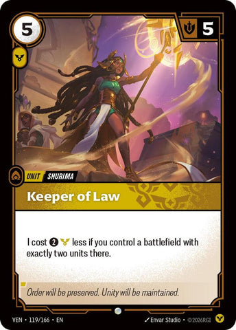 Keeper of Law (Vendetta)(VEN-119/166)(C)