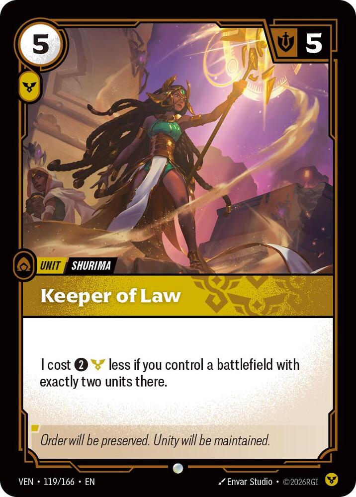 Keeper of Law (Vendetta)(VEN-119/166)(C)