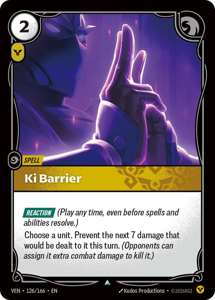 Ki Barrier (Vendetta)(VEN-126/166)(U)