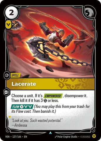 Lacerate (Vendetta)(VEN-127/166)(C)