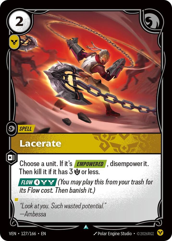 Lacerate (Vendetta)(VEN-127/166)(C)