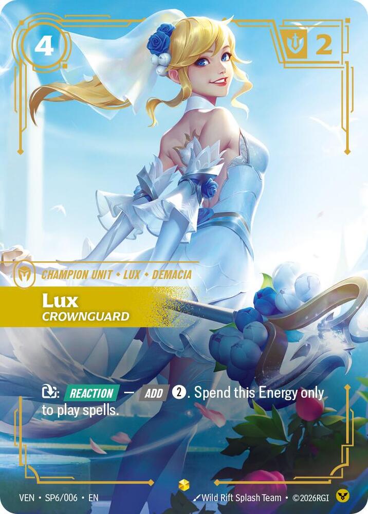 Lux, Crownguard (Foil) (Vendetta)(VEN-SP6/006)(E)