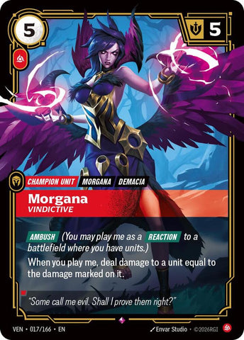 Morgana, Vindictive (Foil) (Vendetta)(VEN-017/166)(R)