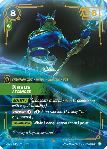 Nasus, Ascended (Foil) (Vendetta)(VEN-046/166)(E)