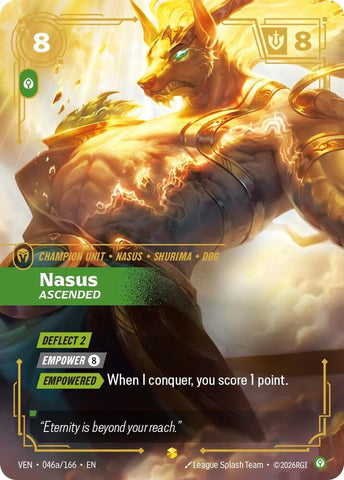 Nasus, Ascended (Alternate Art) (Foil) (Vendetta)(VEN-046a/166)(E)