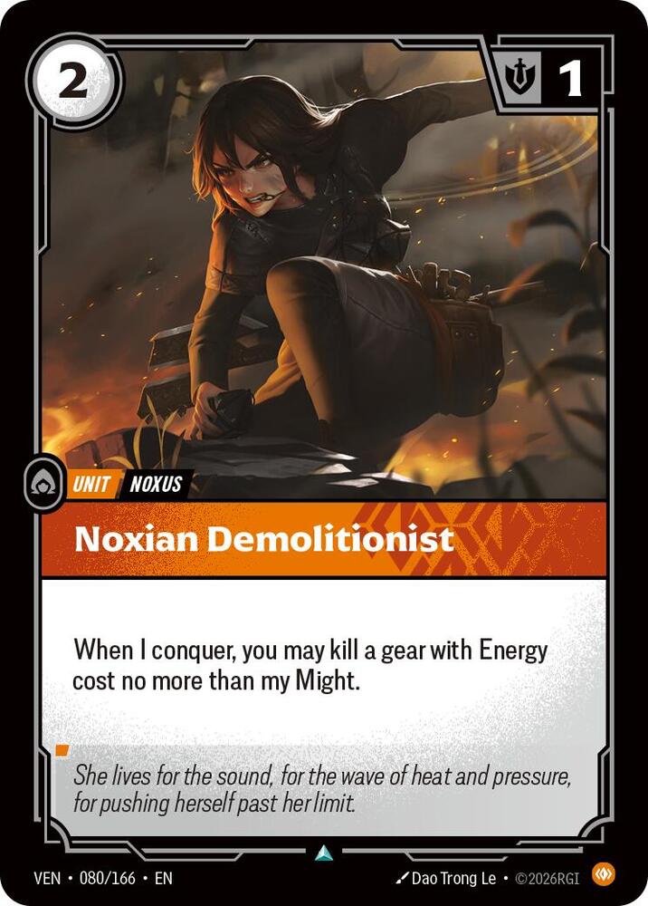 Noxian Demolitionist (Vendetta)(VEN-080/166)(U)