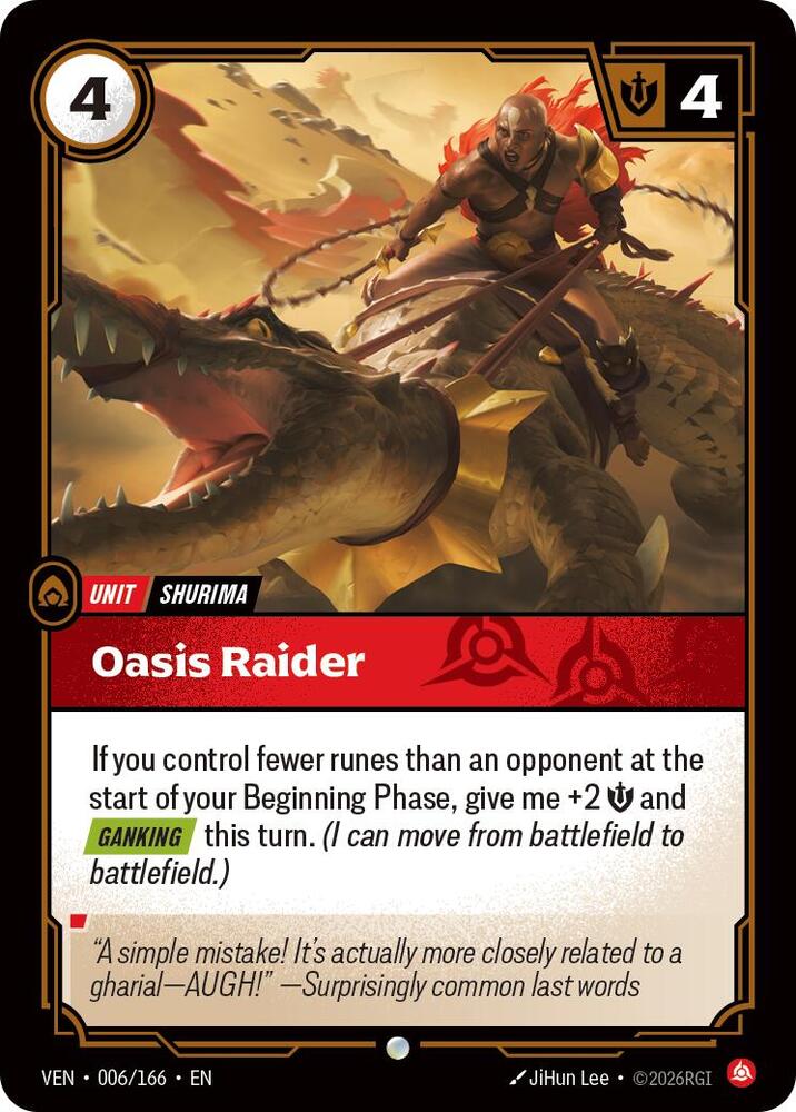 Oasis Raider (Vendetta)(VEN-006/166)(C)