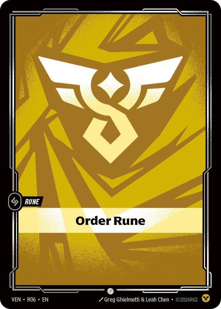 Order Rune (Vendetta)(VEN-R06)(C)